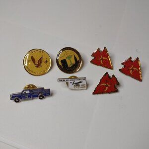 Lot Of 7 Akdar Shriner Pins